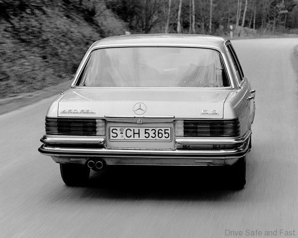 Mercedes-Benz 450 SEL 6.9 rear