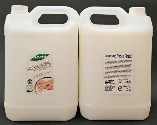 SAPUN LICHID GLICERYN SOAP-CREAM SOAP TROPICAL PARADISE 5L CANISTRA