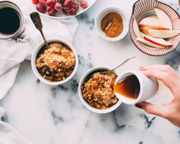 Healthy eating with fall fitness