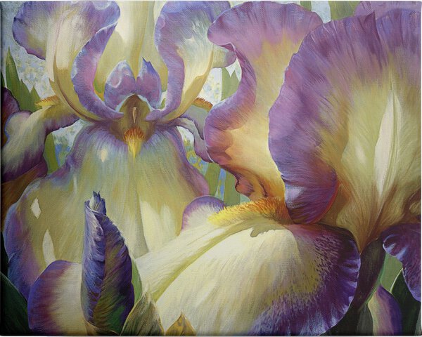 Port Townsend Garden - Unframed Canvas Unframed Canvas