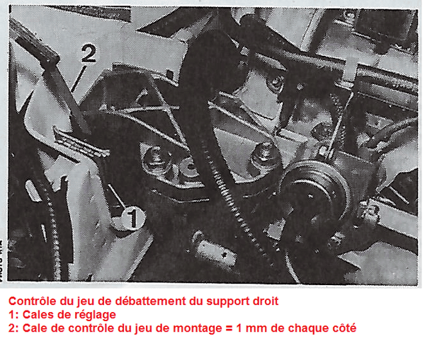 Jeu de cales de réglage support moteur – Image 2