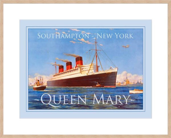 Queen Mary - 10cm Mount Board Box Natural