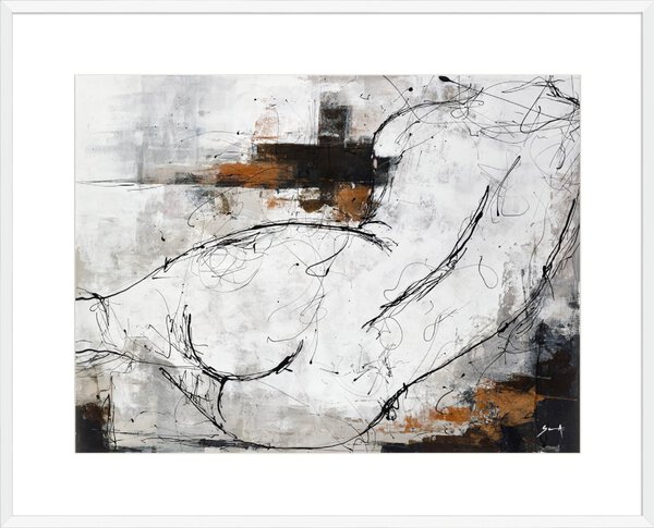 Nude Figure 3 - 10cm Mount Board Box White