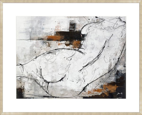 Nude Figure 3 - 10cm Mount Board Sm. Box Champagne