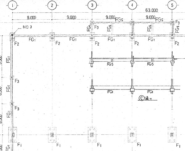 A1製本図面モノクロスキャンのイメージ