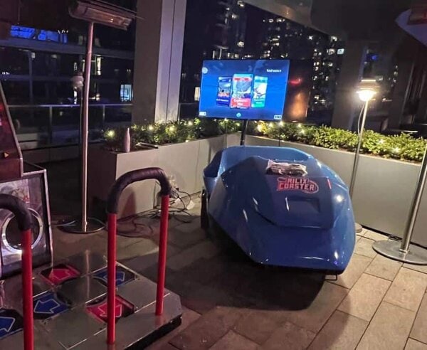 VR Roller Coaster rental for events in Los Angeles, Orange County, and nationwide