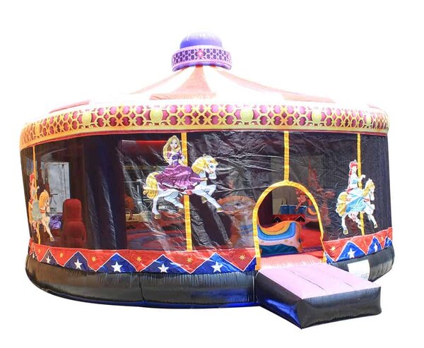 Carousel Inflatable rental for events in Los Angeles, Orange County, and nationwide