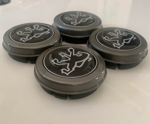 4 Centres de roue pour Jante SPEEDLINE PTS anthracite – Image 3