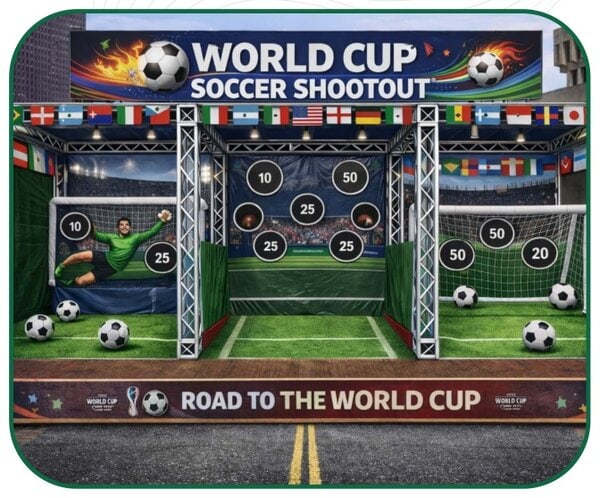 Soccer Shootout Rental rental for events in Los Angeles, Orange County, and nationwide