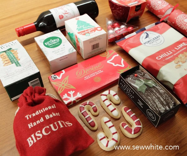 Sew White A night in with a John Lewis hamper 2