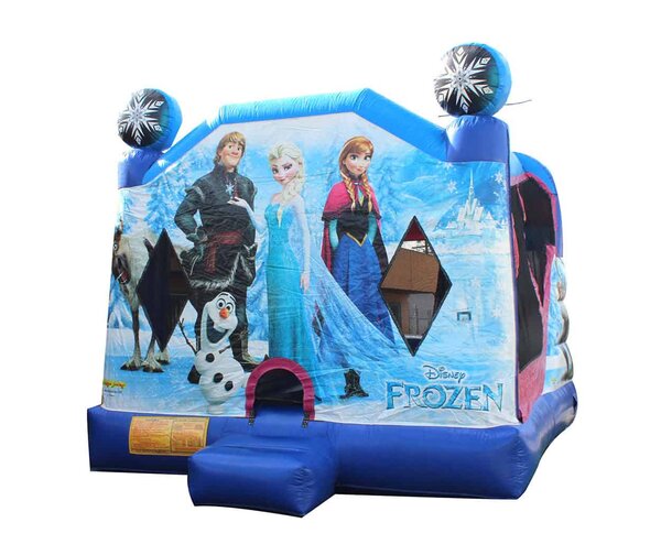 Frozen Inflatable Bounce ( Disney ) rental for events in Los Angeles, Orange County, and nationwide