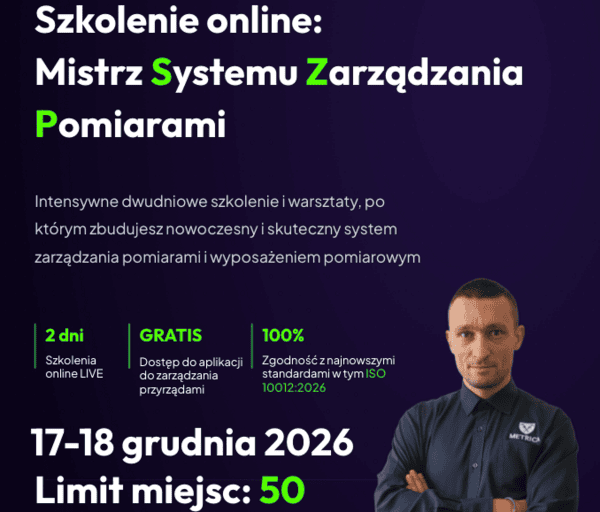 szkolenie zarządzanie wyposażeniem pomiarowym