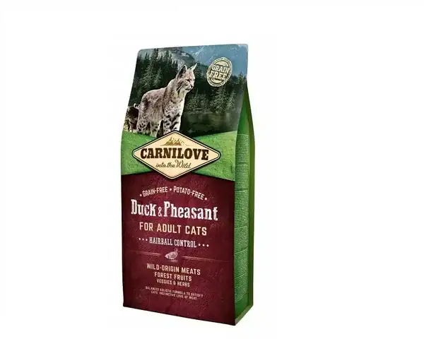 Carnilove Canard et Faisan Chat 6 kg