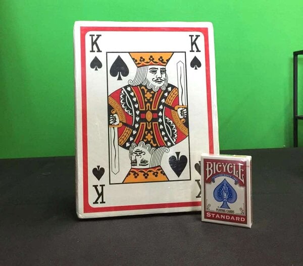 Giant Deck of Playing Cards rental for events in Los Angeles, Orange County, and nationwide