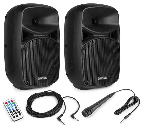 VONYX VPS082A Portable Sound Set 2x8" USB/MP3/BT  400W 178.126