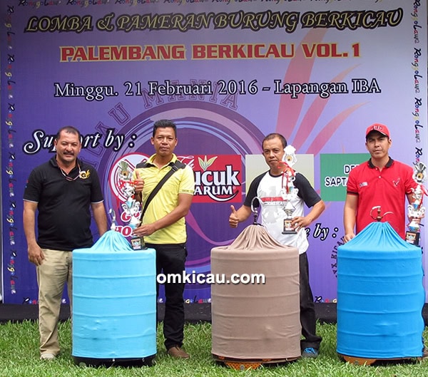 Palembang Berkicau - juara murai batu