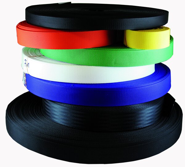 SANGLE 25MM POLYESTER NOIRE / - LE ML