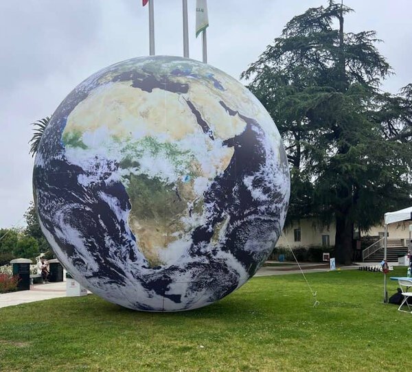 Earth Inflatable ( Giant ) rental for events in Los Angeles, Orange County, and nationwide