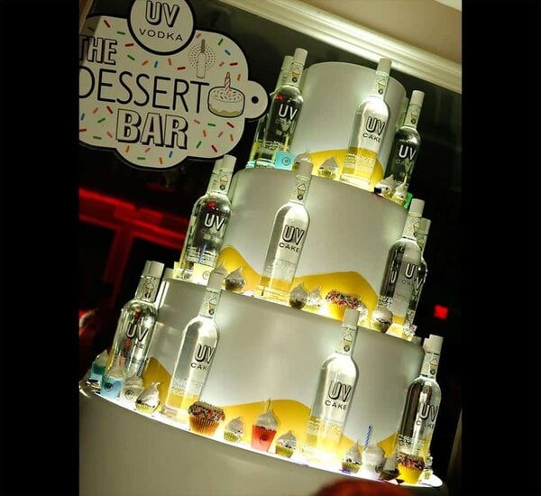 Cake Display rental for events in Los Angeles, Orange County, and nationwide
