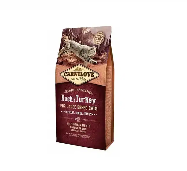 Carnilove Canard et Dinde Chat 2 kg