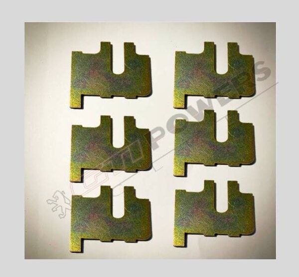 Jeu de cales de réglage support moteur