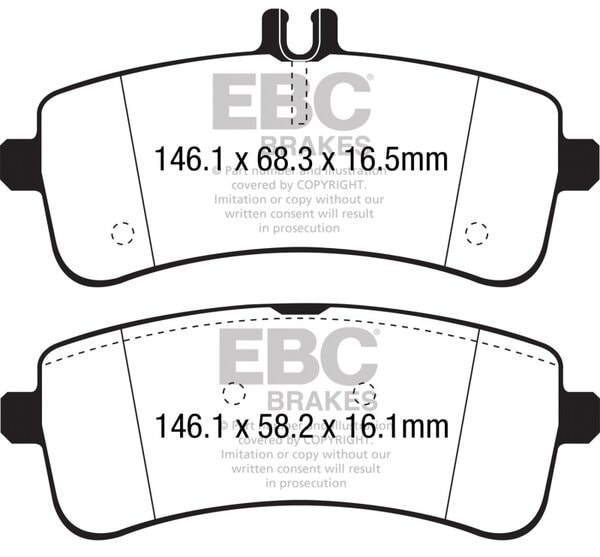 ebcDP32350C: EBC Redstuff Brake Pad Sets