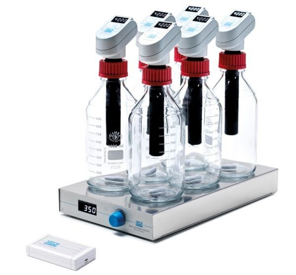 RESPIROMETRIC Sensor System 6 para la biodegradabilidad de los plásticos