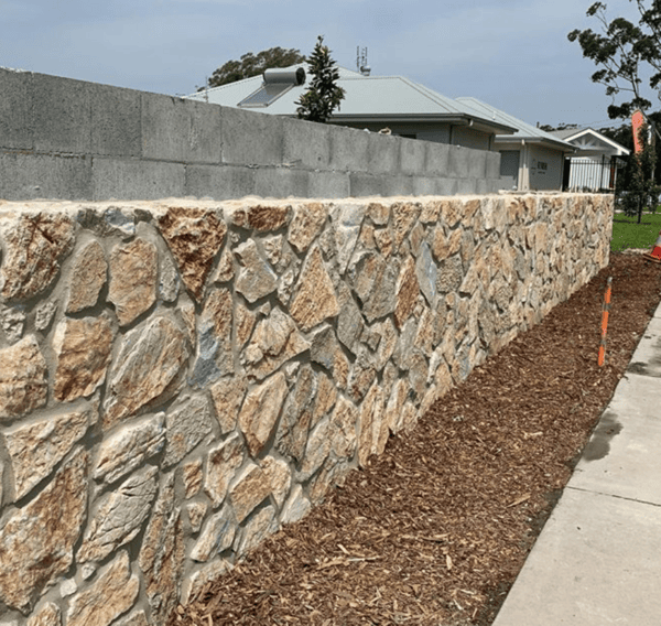 Aussietecture Laverton irregular Limestone wall Cladding