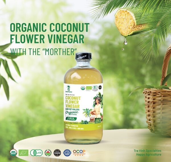 Organic Coconut flower vinegar 500ml