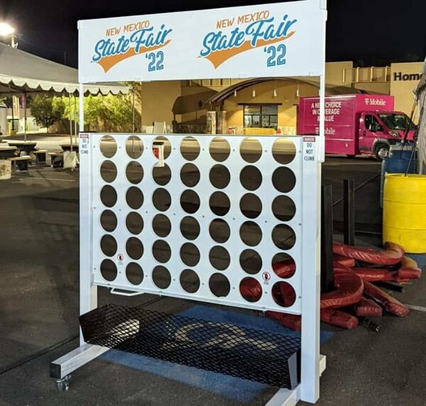 Giant Connect Four Heavy Duty rental for events in Los Angeles, Orange County, and nationwide