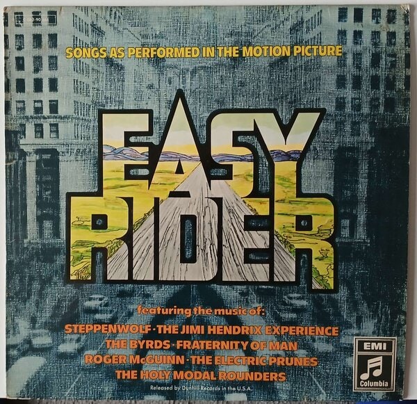 Various- "Easy Rider (Music From The Soundtrack)" (MCA Records 1 C 062 - 90 661) Cover Vorderseite