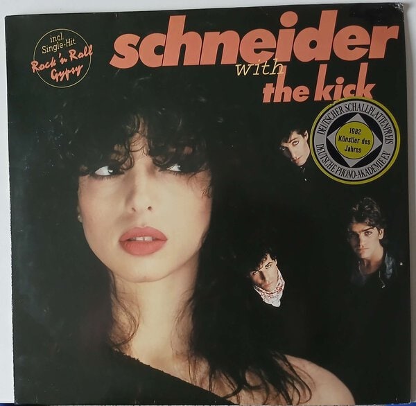 Helen Schneider- " Schneider With The Kick" (WEA - WEA 58294) Cover Vorderseite