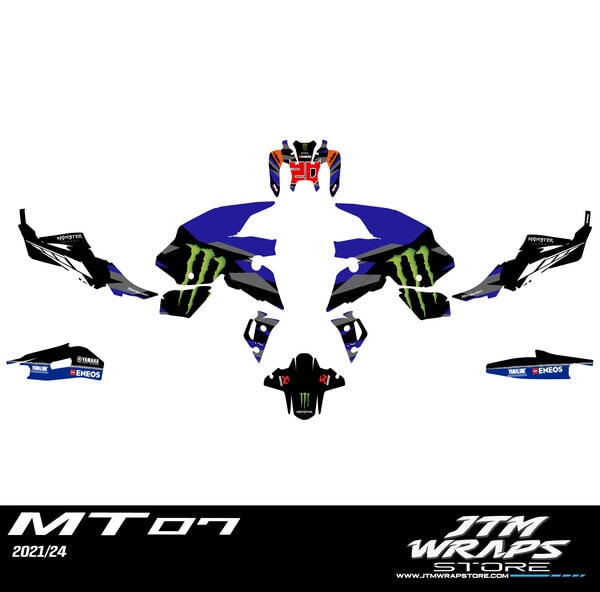 YAMAHA MT 07 2021 / 2024- Kit motogp - Imagen 2