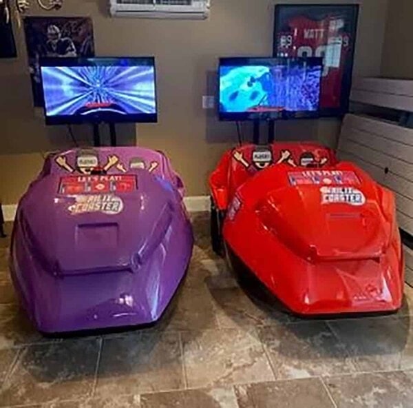 VR Roller Coaster rental for events in Los Angeles, Orange County, and nationwide