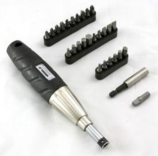 DentFix TS100 Torque Screw Driver and 28 Bits