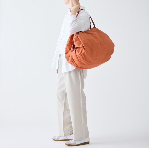 Bolsa plegable grande, teja - Imagen 3