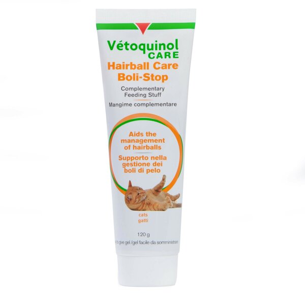 Vétoquinol Care Boules de Poils Gel 120 g – Chat