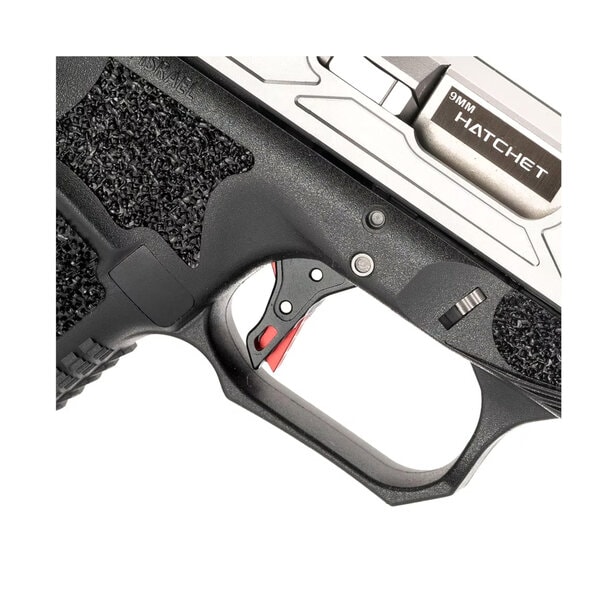 Bul Pistola AXE Hatchet FS Silver Optic Ready cal. 9x19 - immagine 3