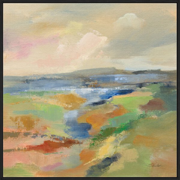 Earth Day II - Canvas Gallery Black
