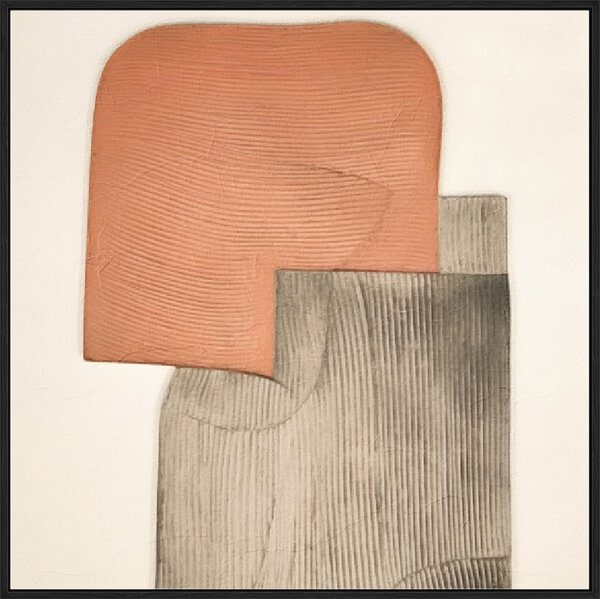 PlissAa I - Canvas Gallery Black