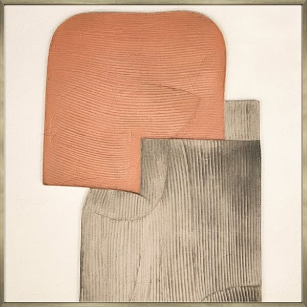 PlissAa I - Canvas Gallery Champagne