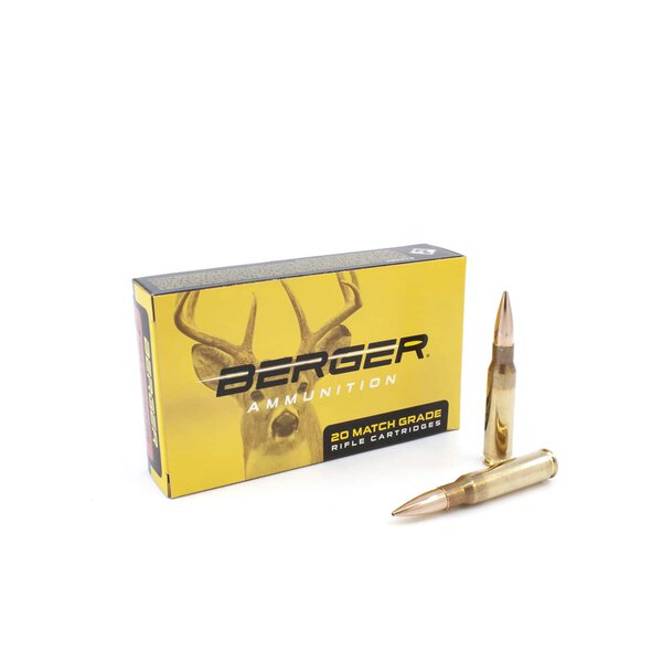 Berger 308Win 168gr Classic Hunter Rifle Ammunition - 1 Shot Guns