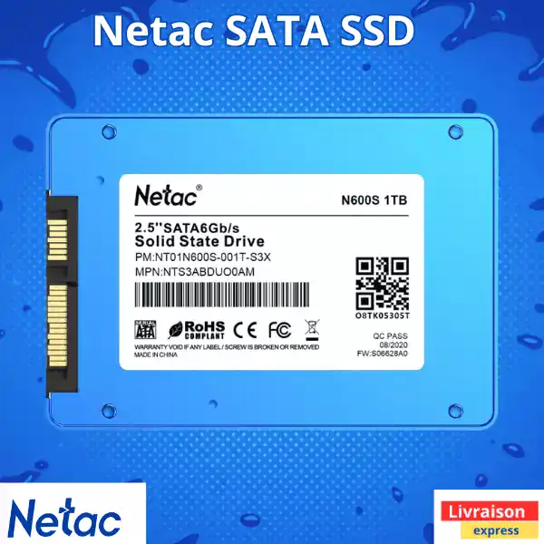 Netac N600S SATA III SSD 256GO - 1Tb – Image 3