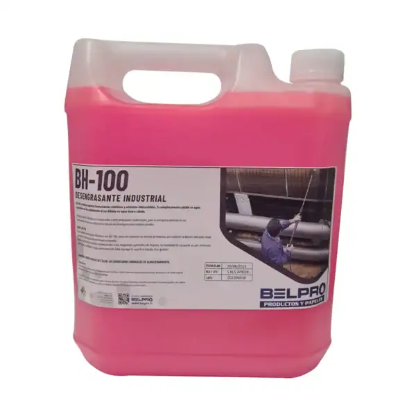 DESENGRASANTE AL AGUA BH-100 5lt.