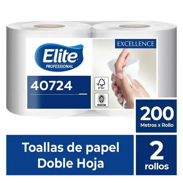 TOALLA ELITE JUMBO PROFESIONAL 2un. 200mt.