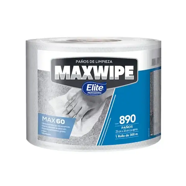 MAXWIPE MAX 60, 890 PAÑOS