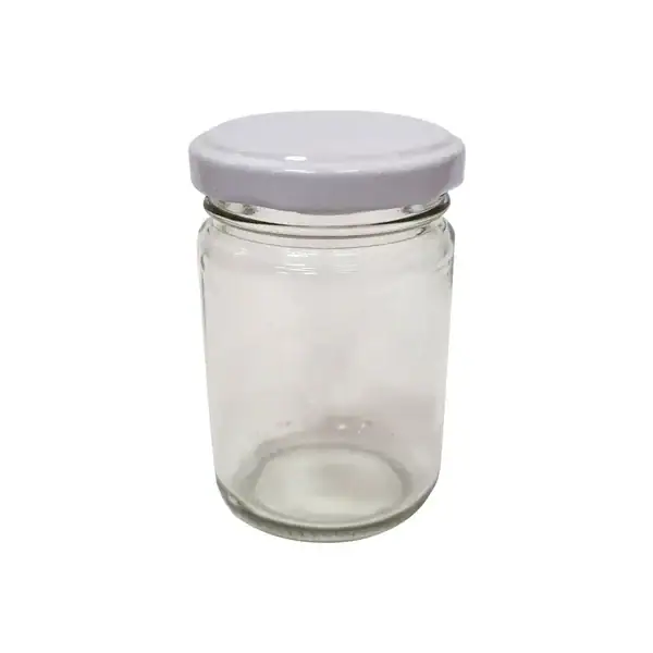 FRASCO DE VIDRIO C/TAPA 156cc.