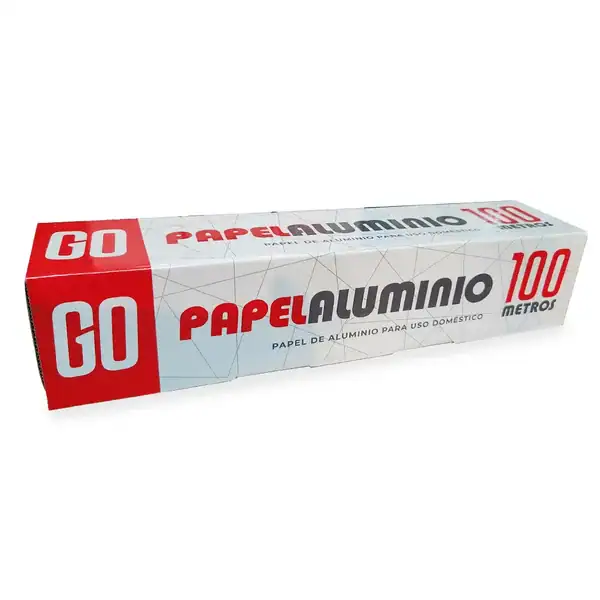 FOIL ALUMINIO ESTUCHE 30cm. x 100mt.