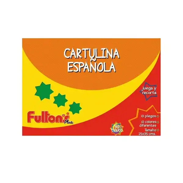 CARTULINA ESPAÑOLA DE COLORES