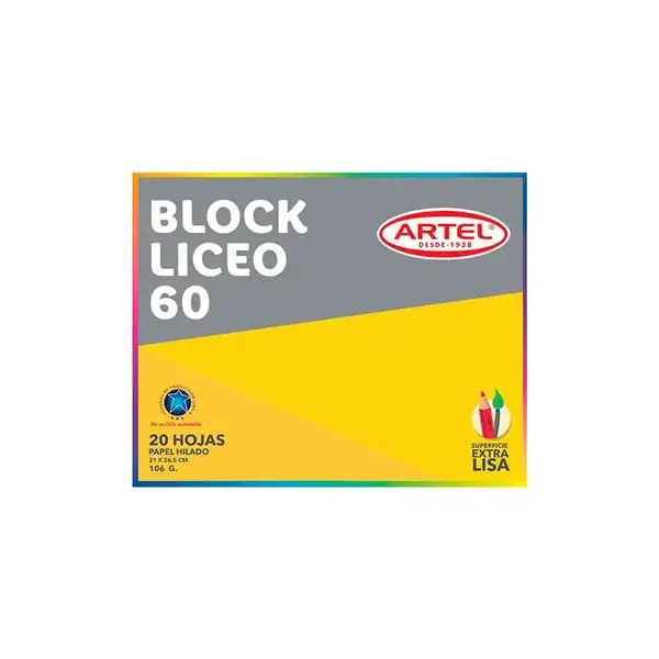 BLOCK LICEO 60 ARTEL